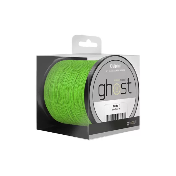 Delphin GHOST 8+1 / verde 0,18mm 20lbs 200m