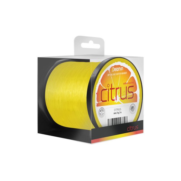 Delphin CITRUS / giallo 0,35mm 19lbs 17800m