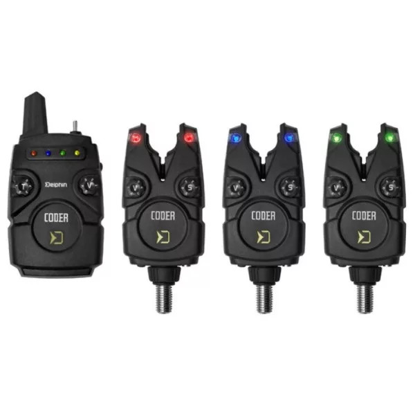 Delphin CODER Set di segnalatori acustici elettrici 3+1