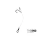 Delphin THE END CHOD Rig amo legato 4 pz Amo pre-legato 8cm/0,45mm