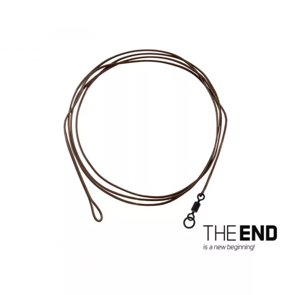 Terminale Delphin THE END Aramid Leader / 1pz 80 cm / 60lbs