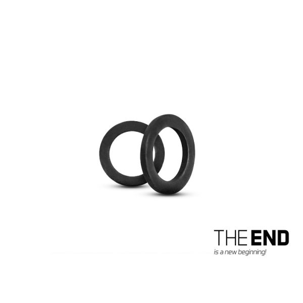 Delphin THE END Round RING Anello metallico e anello