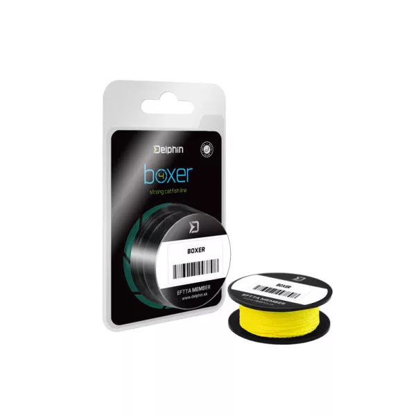Delphin BOXER 4 / giallo fluo 0,60mm 52,60kg 10m