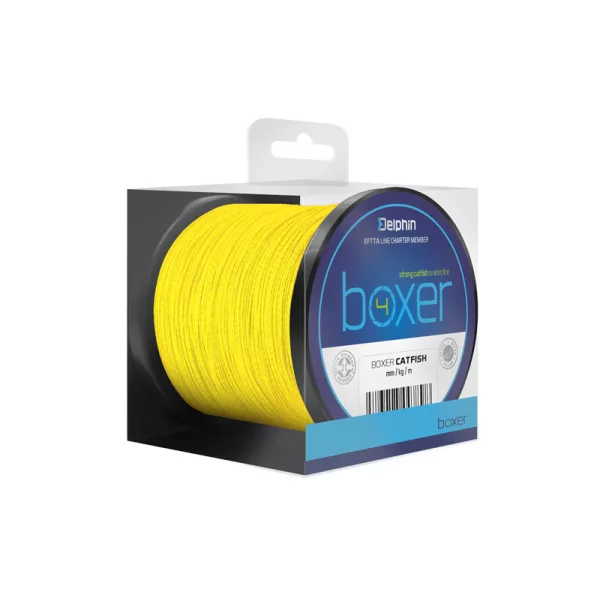 Delphin BOXER 4 / giallo fluo 0,70mm 62,80kg 250m