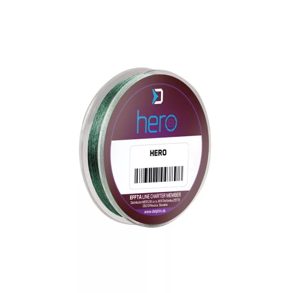 Delphin HERO 8 0,16mm Trecciato verde