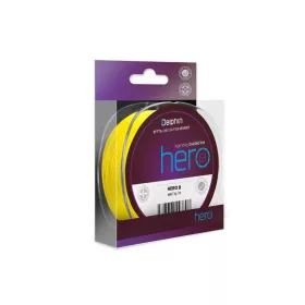 Delphin HERO 8 0,18mm Trecciato Giallo fluo