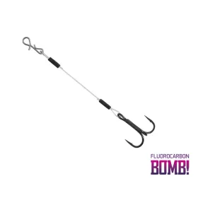   Delphin BOMB! Twisto RIGS Fluorocarbon / 3pz Fluorocarbon 1 12cm