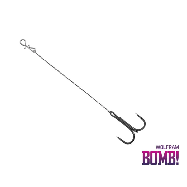 Delphin BOMB! Twisto RIGS Wolfram / 3pz Wolfram 2 10cm