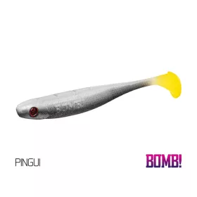 Delphin BOMB! Gommino Rippa - Pingui 5 pz esca in gomma 10cm