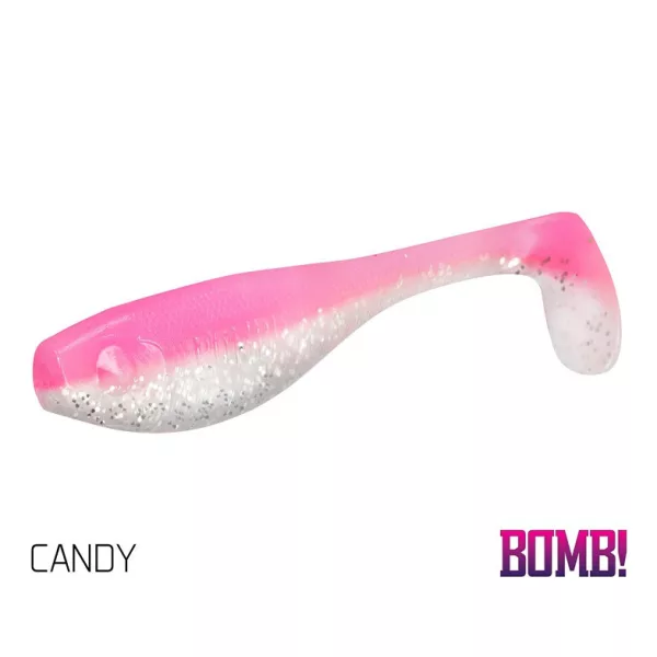 Delphin BOMB! Gommino Fatty - Candy 5 pz esca in gomma 10cm