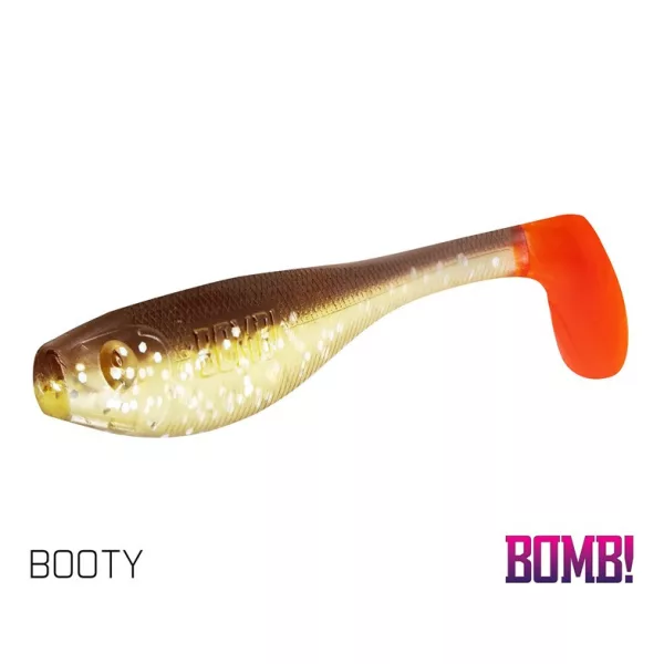 Delphin BOMB! Gommino Fatty - Booty 5 pz esca in gomma 12cm