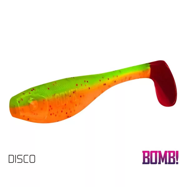 Delphin BOMB! Gommino Fatty - Disco 5 pz esca in gomma 12cm