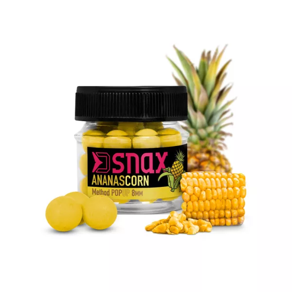 Innesco, pasturazione - Esca da amo - Delphin D SNAX POP esca 10mm Mais-Ananas Pop Up Feeder Esche