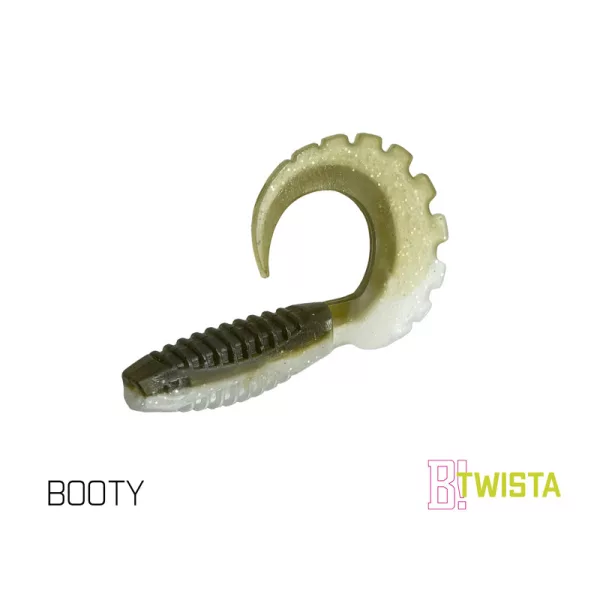 Shad Delphin TWISTA UVs / 5 pezzi 10cm/BOOTY