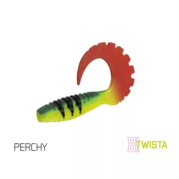 Esca in gomma Delphin TWISTA UVs / 5 pz 10cm/PERCHY