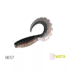 Shad Delphin TWISTA UVs / 5 pezzi 10cm/BEST
