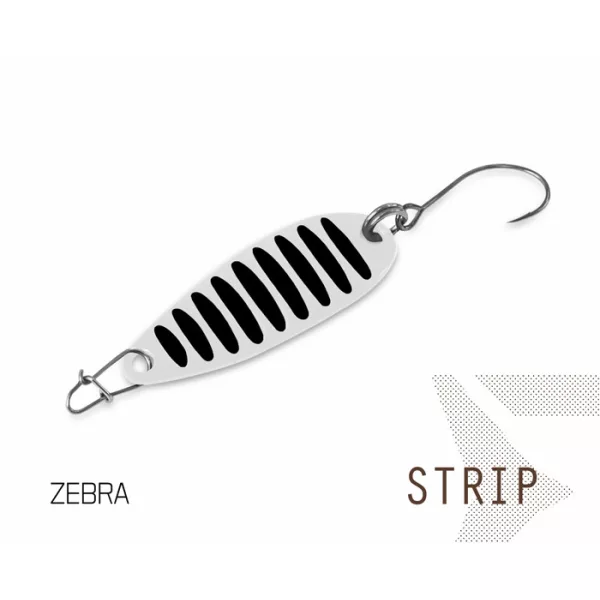 Delphin Cucchiaino STRIP Oscillante 10 5gr Zebra