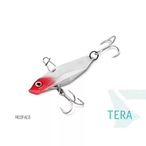 Delphin TERA esca artificiale Ondulante 8 12gr Redface