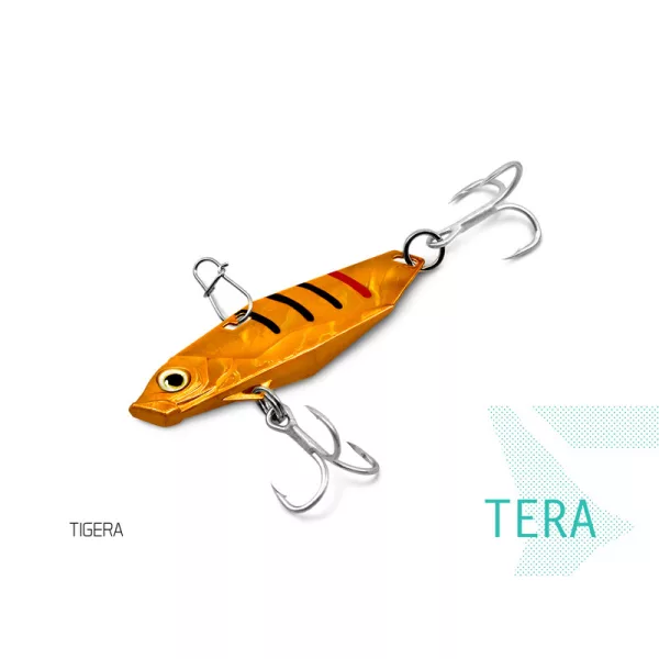 Delphin TERA esca artificiale Ondulante 8 12gr Tigera