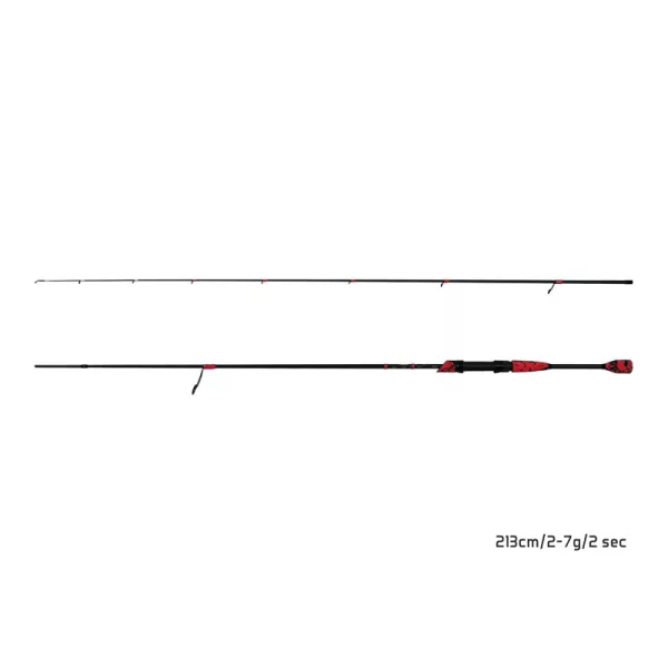 Canna da Spinning Delphin RedCODE 213cm 2-7gr
