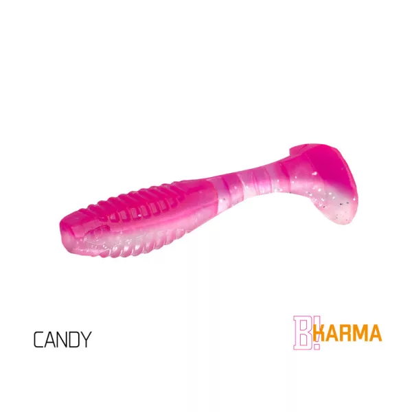 Delphin KARMA UVs / 5pz 10cm/esca di gomma CANDY