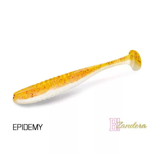 Esca morbida Delphin ZANDERA UVs / 5pz 10cm/EPIDEMY