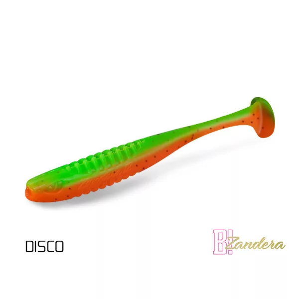 Esca morbida in gomma Delphin ZANDERA UVs / 5 pezzi 10cm/DISCO