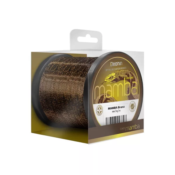 Delphin MAMBA Carp / Bronz Monofilamento 0,28mm 1200m