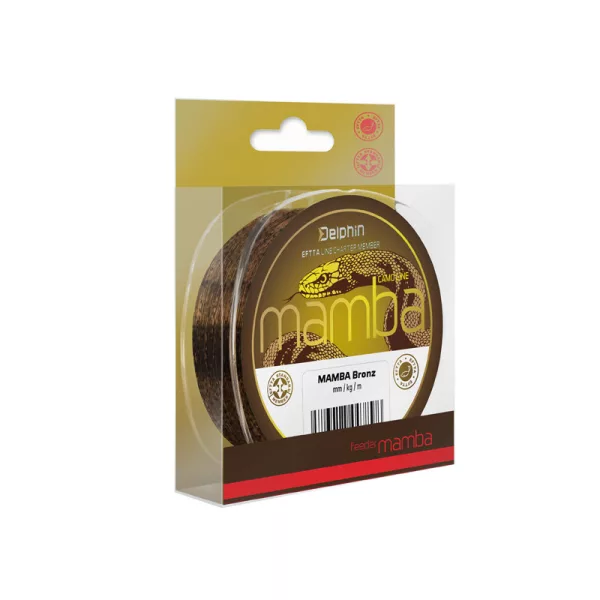 Delphin MAMBA Feeder / Bronzo Filo monofilo 0,28mm 300m