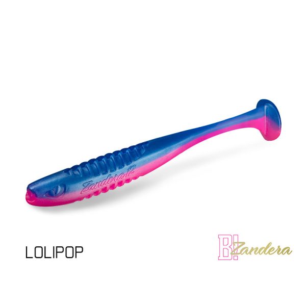 Delphin ZANDERA UVs / 5pz 15cm/LOLIPOP esca in gomma