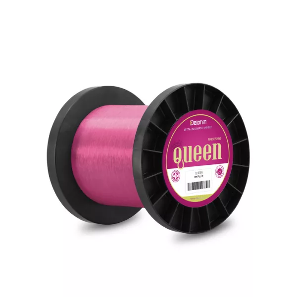 Delphin Queen Carp 0,35mm 15000m Filo Madre Monofilo Rosa