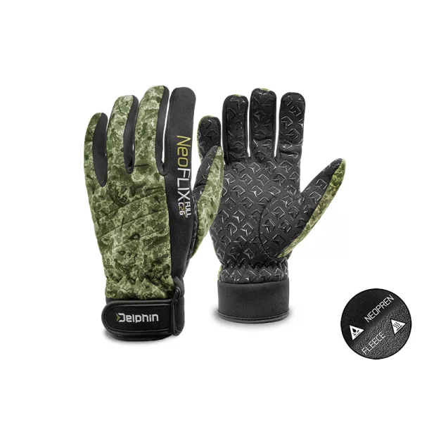 Guanto in neoprene Delphin NeoFLIX con fodera L