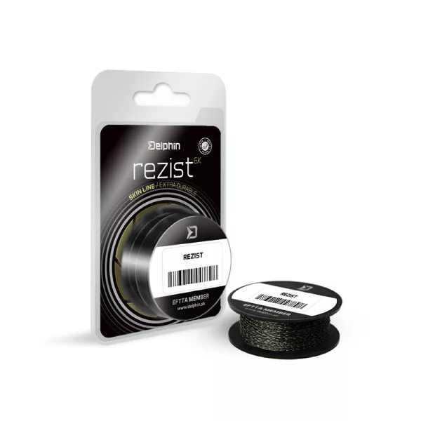 Delphin Rezist Skin Line Grass Camou 25lbs 13m Trecciato per terminale