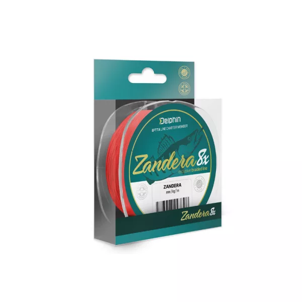 Delphin ZANDERA 8 / rosso 0,10mm 6,9kg 150m