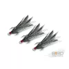 Delphin B!RD Hook TRIPLE / 3db piume nere #6
