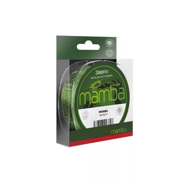 Delphin Mamba Feeder Camou 0,20mm 6000m Filo Madre Monofilo