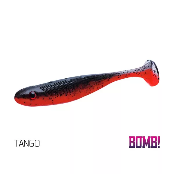 Delphin DuoPACK BOX BOMB! Rippa / 12x 5pz 5cm/TANGO esca in gomma