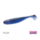Delphin DuoPACK BOX BOMB! Rippa / 12x 5pz 5cm/POLAR esca in gomma