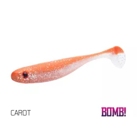   Delphin DuoPACK BOX BOMB! Rippa / 12x 5 pz. 5cm/CAROT esca morbida