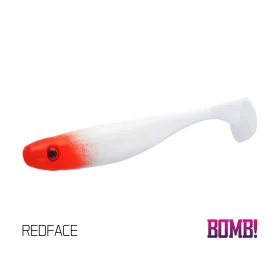   Delphin DuoPACK BOX BOMB! Rippa / 12x 5pz 5cm/REDFACE esca in gomma