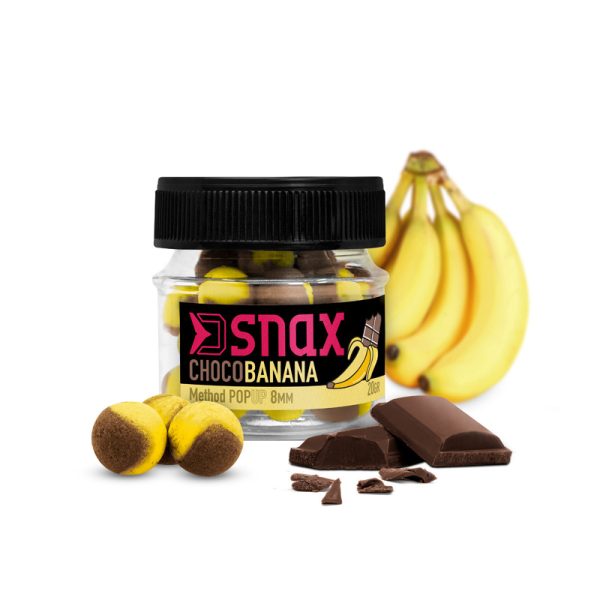 Delphin D SNAX POP esca 12mm/20g Cioccolato-Banana Esca pop-up per feeder