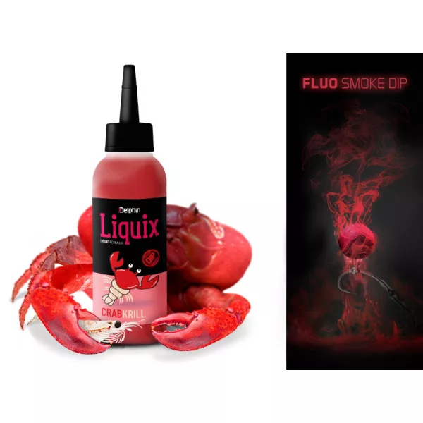 Delphin Fluo dip D SNAX LiquiX /100ml Gambero-Krill liquid