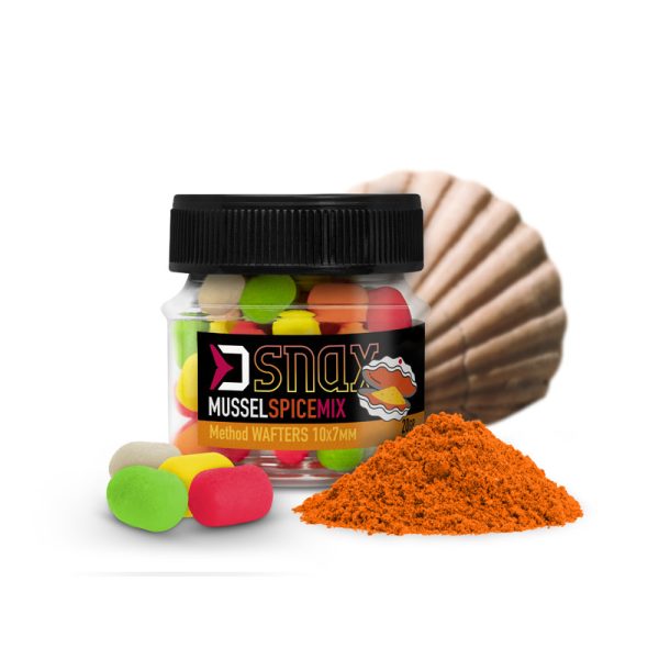 Delphin MIX D SNAX WAFT esca 10x7mm/20g Cozza-Spezia wafters