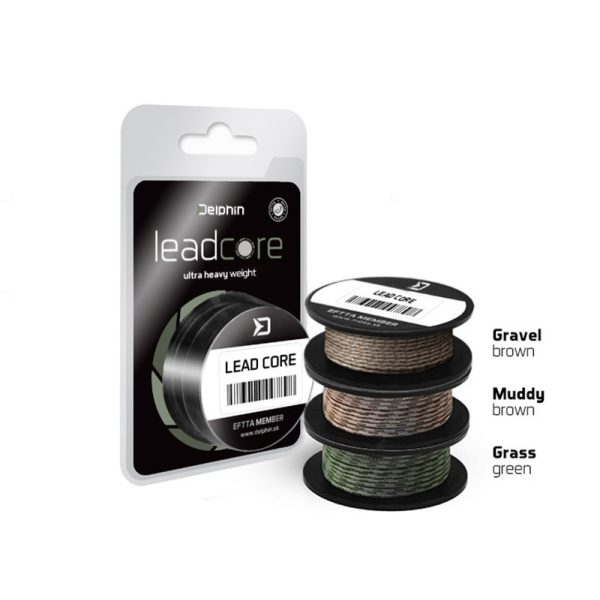 Delphin LEADCORE marrone Gravel 45lbs 8m