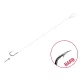 Delphin FLR Sting 12cm 0.25mm #8 Amo Barbed Pre-Legato con Spina per Esche 6pz