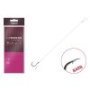 Delphin FLR D-rig 8cm 0,22mm Taglia 6 Amo Pre-legato con Occhiello con Ardiglione con Bait Spike 6pz