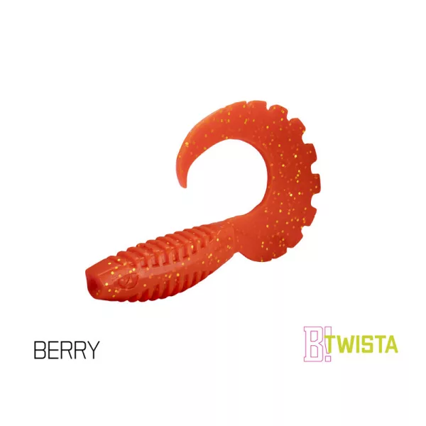 Delphin Twista UVs - Berry 10cm Esca in Plastica 5 pezzi