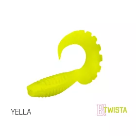 Delphin Twista UVs - Yella 10cm Esca in Plastica 5 pezzi