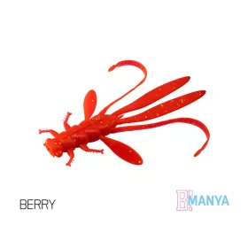   Delphin Manya UVs Ninfa - Berry 10,5cm Esca in Plastica 5 pezzi