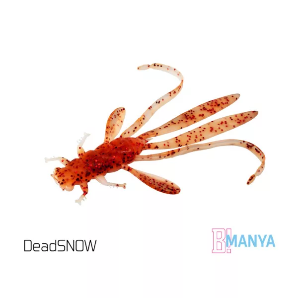 Delphin Manya UVs Ninfa - DeadSnow 10,5cm Esca in Plastica 5 pezzi